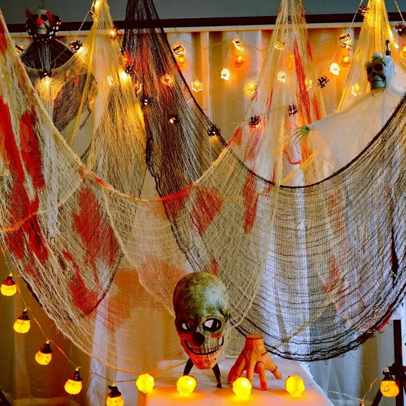 Halloween Bloody Creepy Gauze Cloth