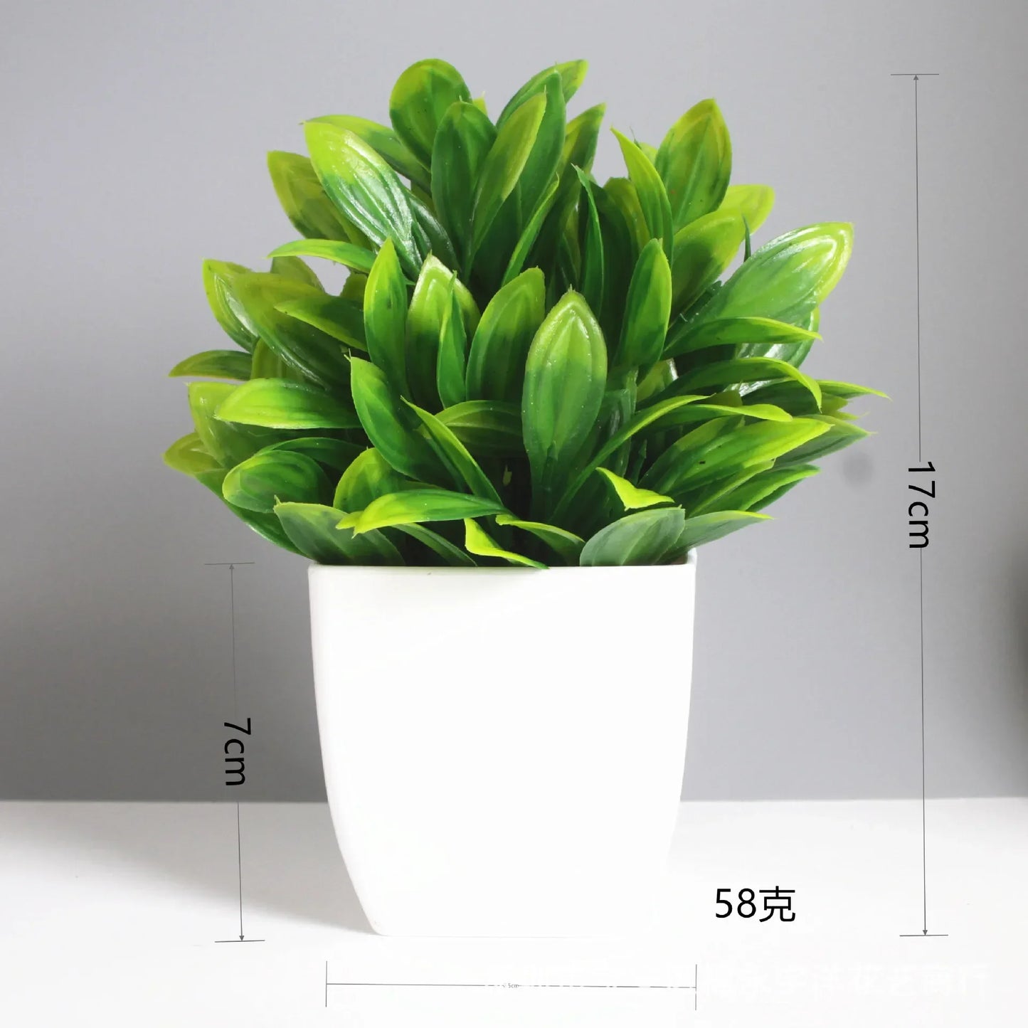 artificial eucalyptus bonsai plant