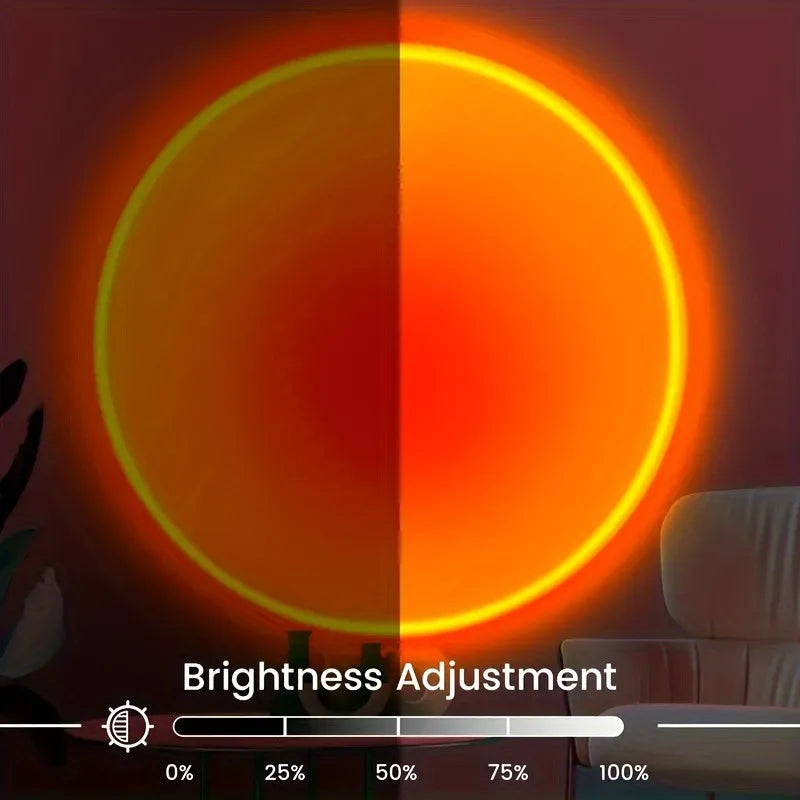 sunset projection light