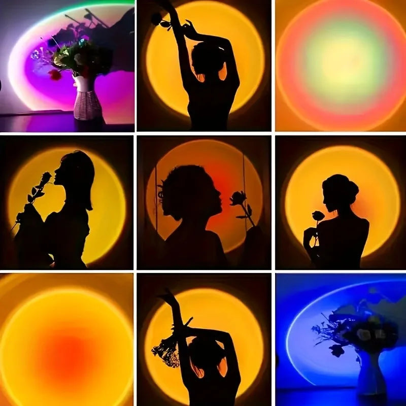 sunset projection light