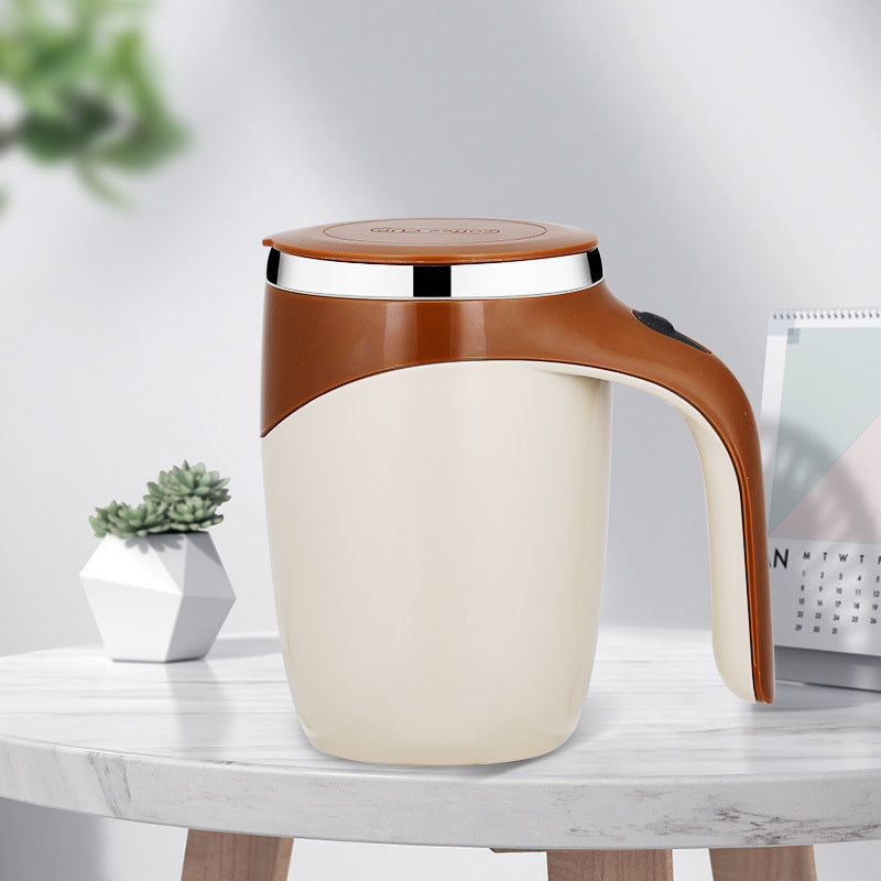 self stirring coffee cup rechargeable model