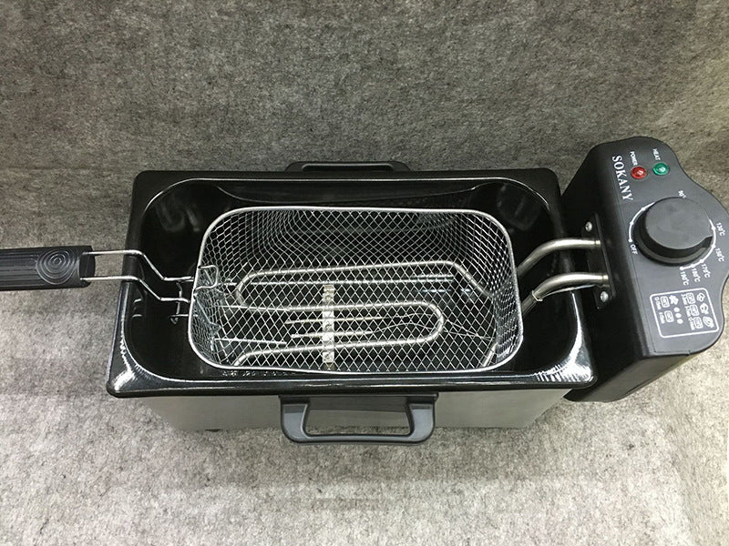 3L French Fryer for Home Use – Electric Deep Fryer Kitchen Appliance