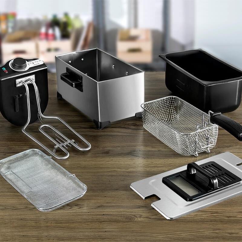 3L French Fryer for Home Use – Electric Deep Fryer Kitchen Appliance