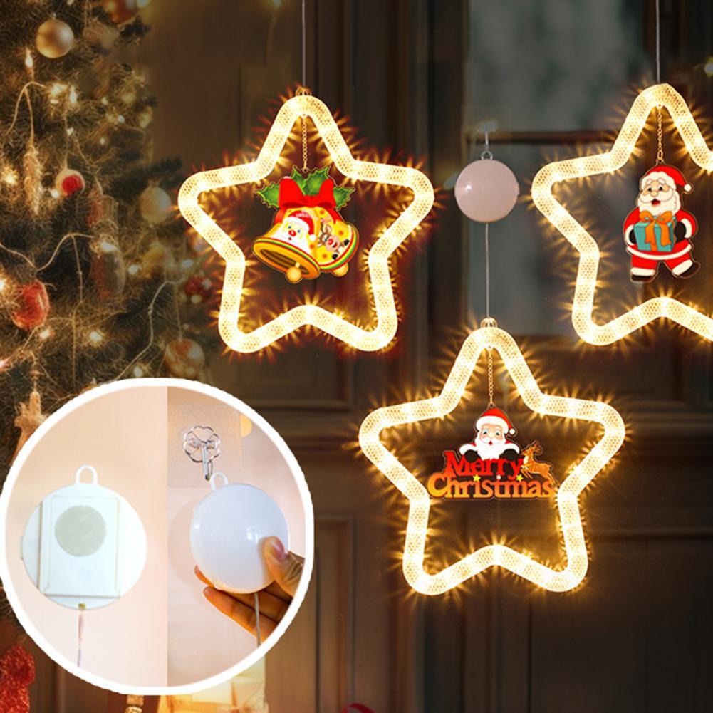 LED Star Christmas Light for Windows and Doors