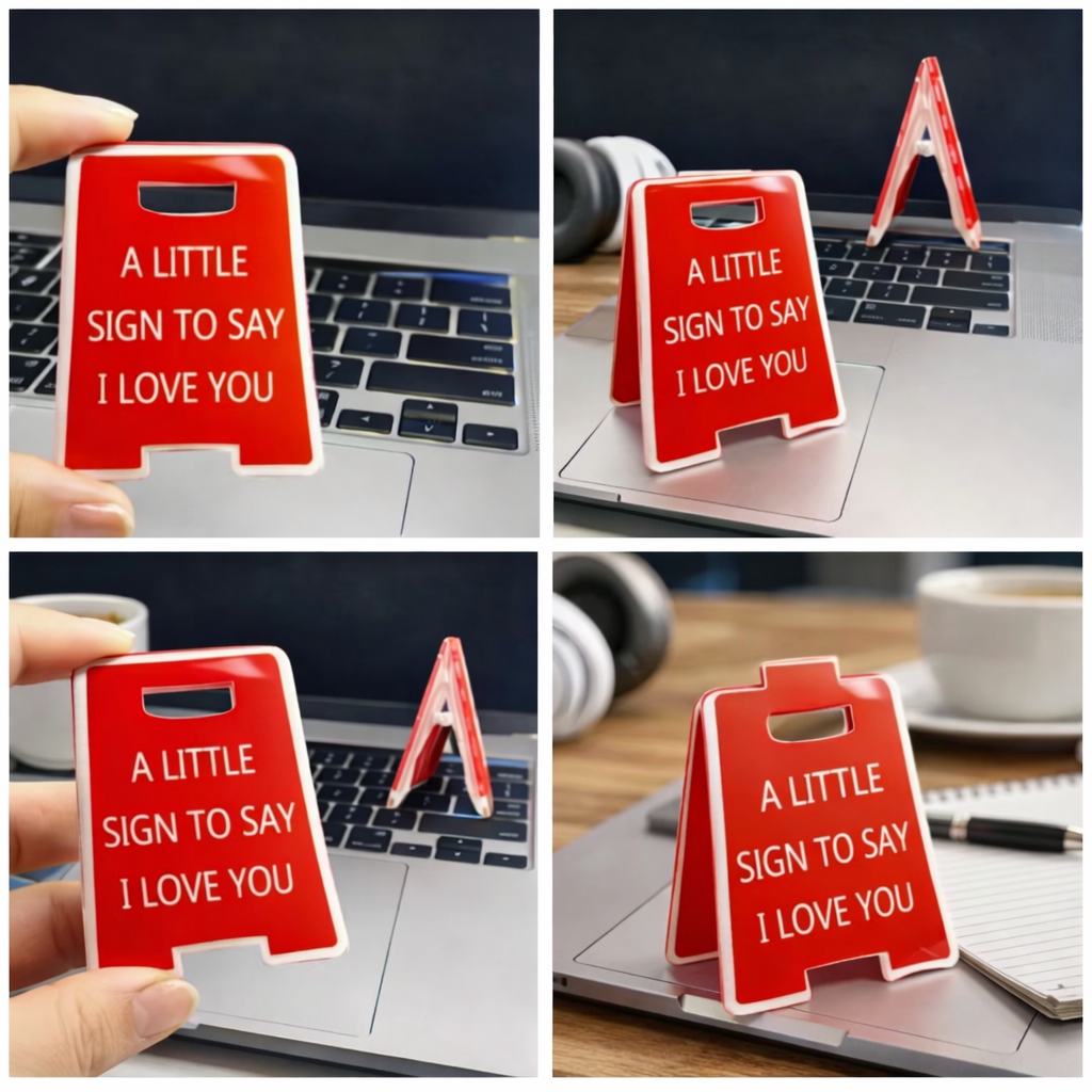 Couple I love you sign romantic home decor