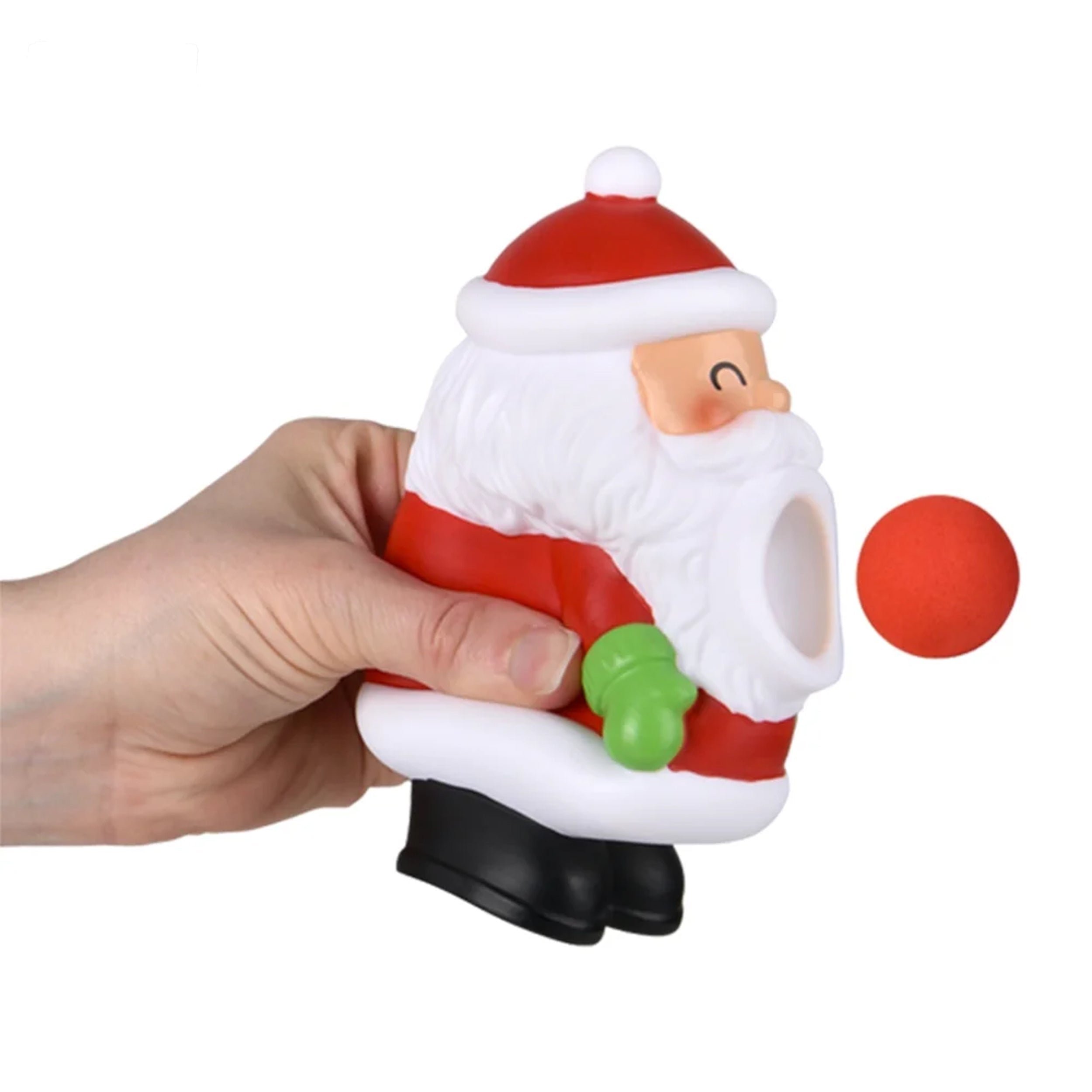 Santa Foam Ball Blaster Kids Toy 