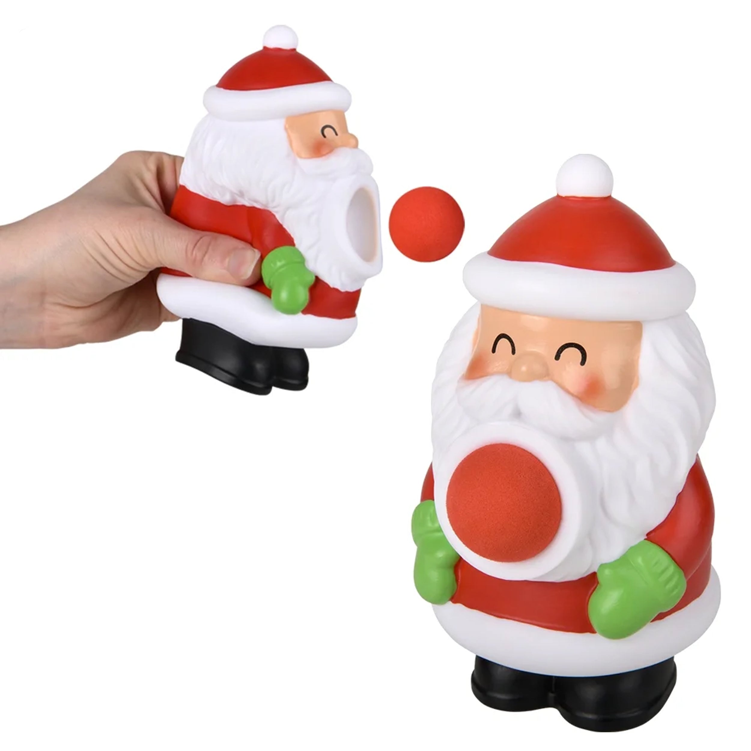 Santa Foam Ball Blaster Kids Toy 