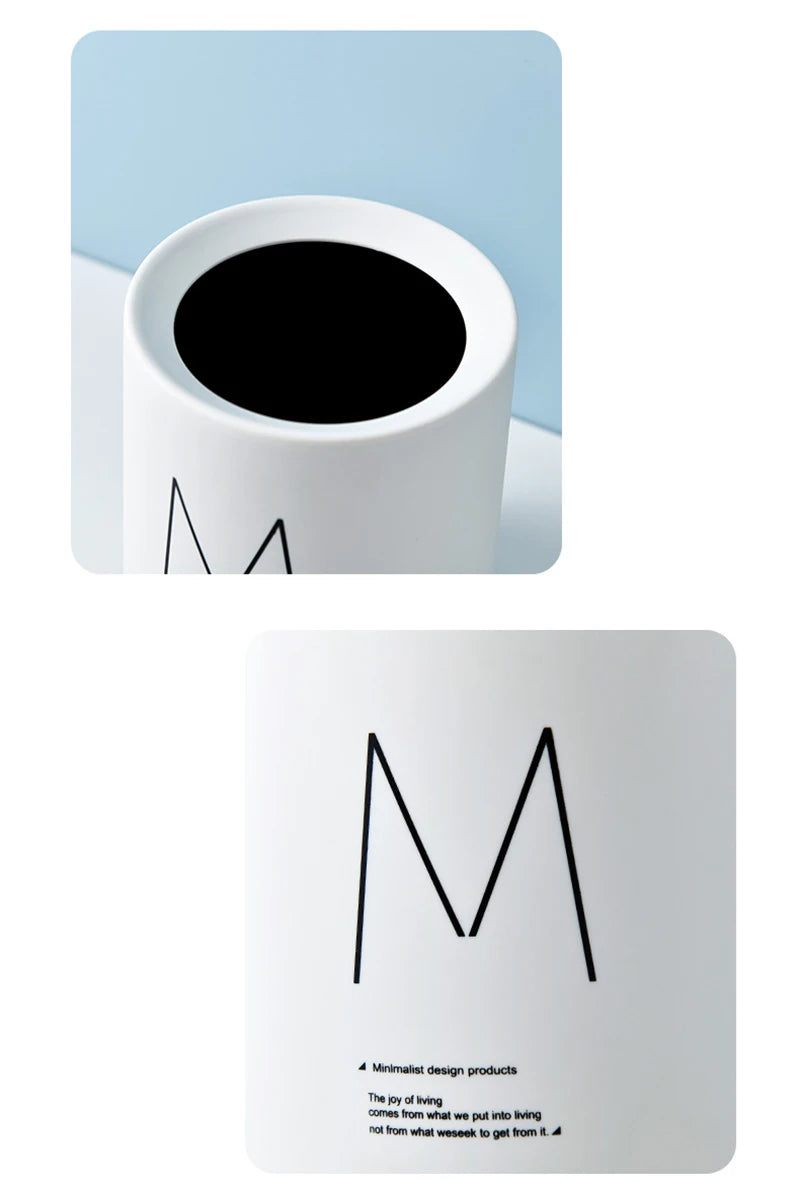 Nordic Desktop Double-Layer Mini Trash Can | Customizable Coffee Table, Desk, Bedside Storage Bucket