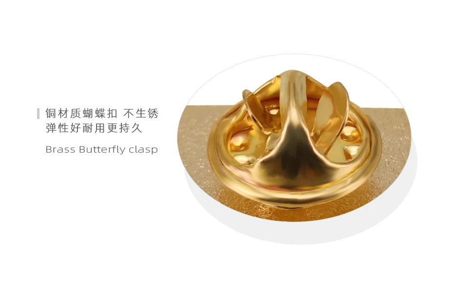 India National Symbols Lapel Pins | Map, Flag, Emblem & National Flower Brooch Badges