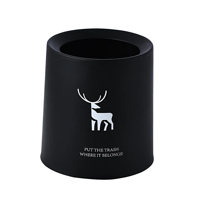 Nordic Desktop Double-Layer Mini Trash Can | Customizable Coffee Table, Desk, Bedside Storage Bucket
