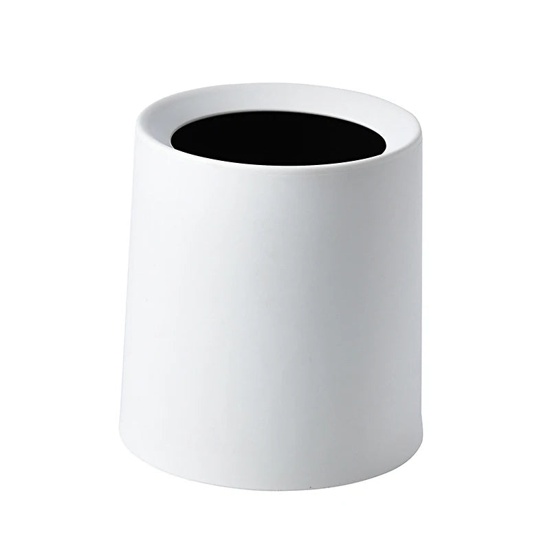 Nordic Desktop Double-Layer Mini Trash Can | Customizable Coffee Table, Desk, Bedside Storage Bucket
