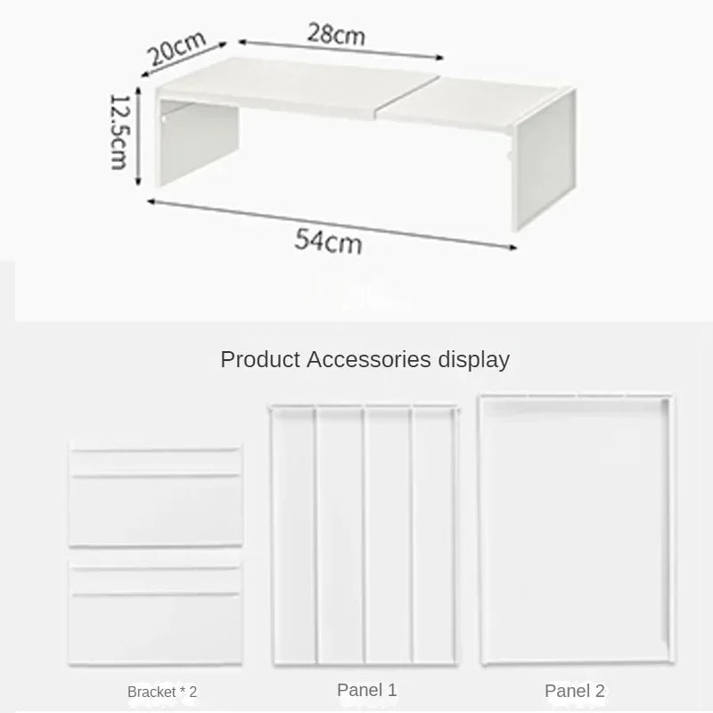 retractable kitchen cabinet shelf