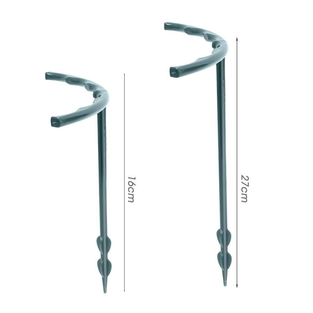 8PCS Plastic Plant Support Frame | Semicircle Vine Climbing Bracket for Indoor Plants