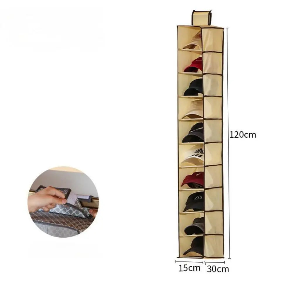 Multifunctional Foldable Hanging Closet Organizer Space Saving Storage Bag