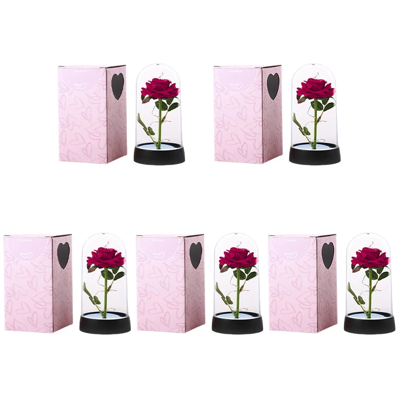 eternal rose night lamp romantic mood light