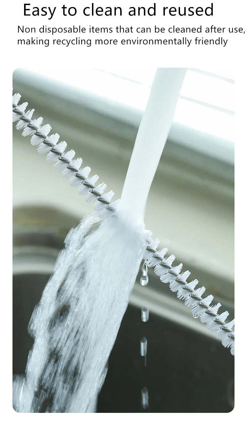 Flexible pipe and drain brush – remove clogs from sinks, pipes, and sewers USA