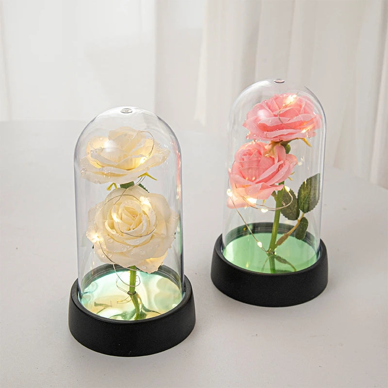 eternal rose led light for valentine decor