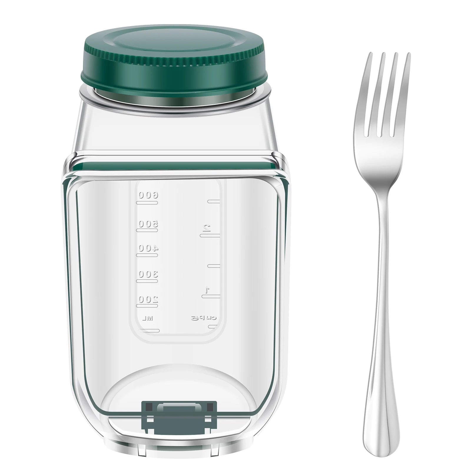 Eco-friendly Salad Pod jar – perfect for healthy meal prep and outdoor lunches USA