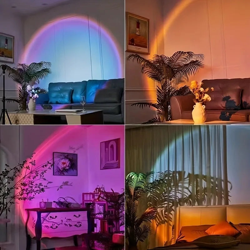 sunset projection light