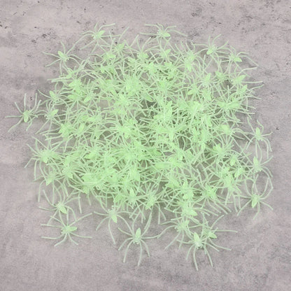 glow-in-the-dark Halloween spiders