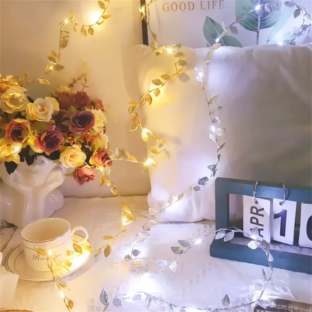 golden fairy lights for decor