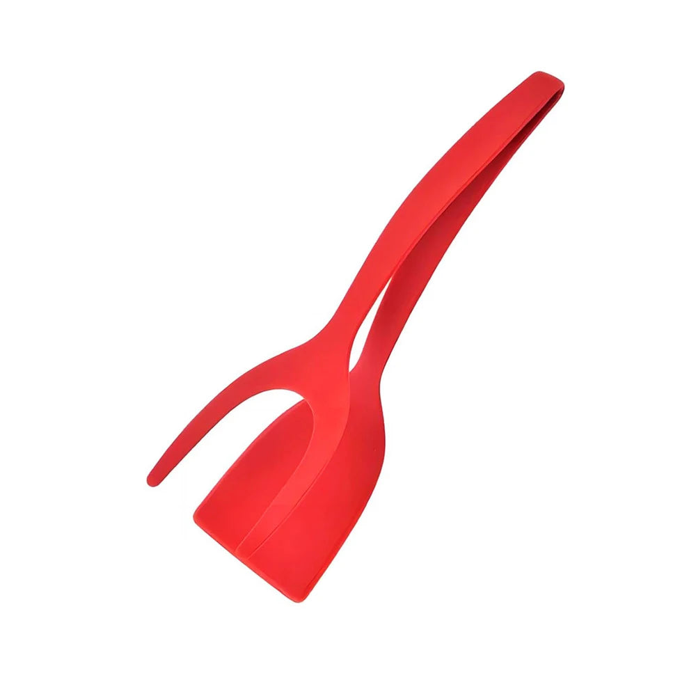 flip spatula tongs for easy serving