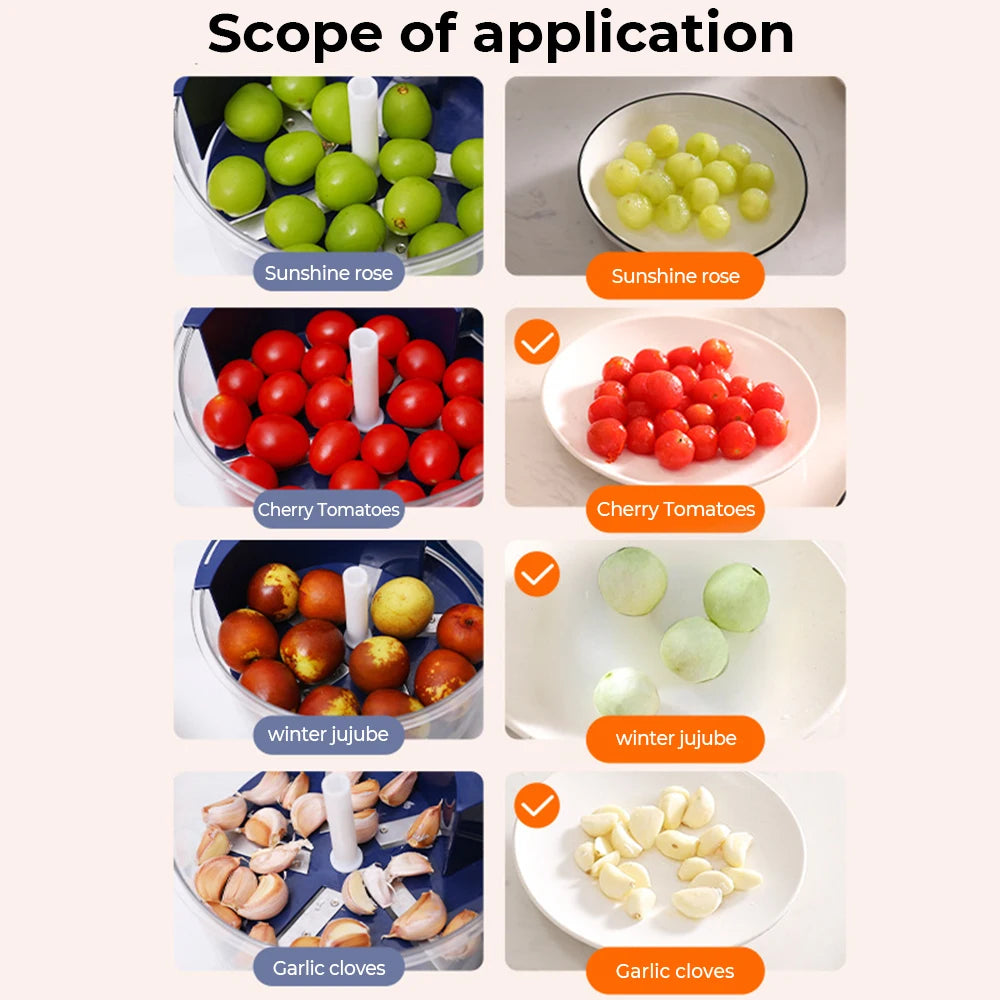 Electric grape and garlic peeler USB kitchen gadget