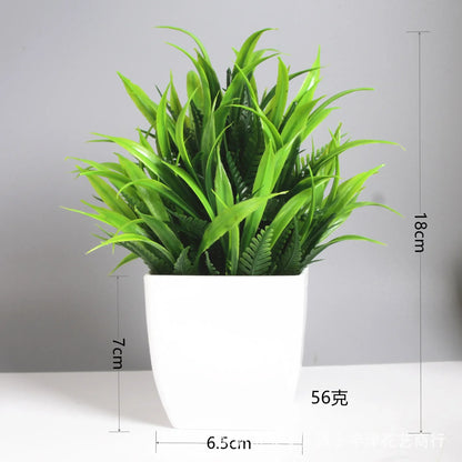 artificial eucalyptus bonsai plant