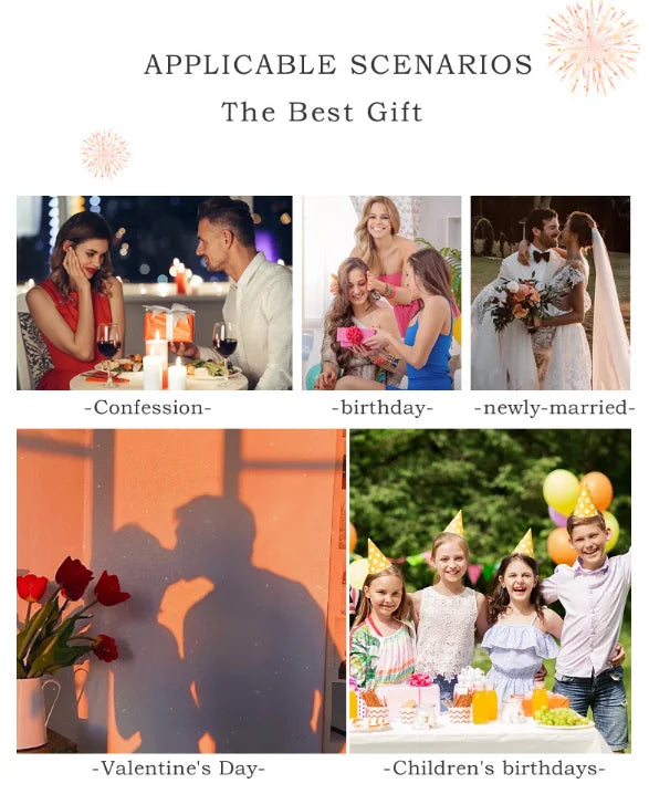 Small glowing love bear decor on shelf