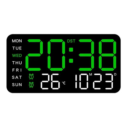 extra large digital wall clock