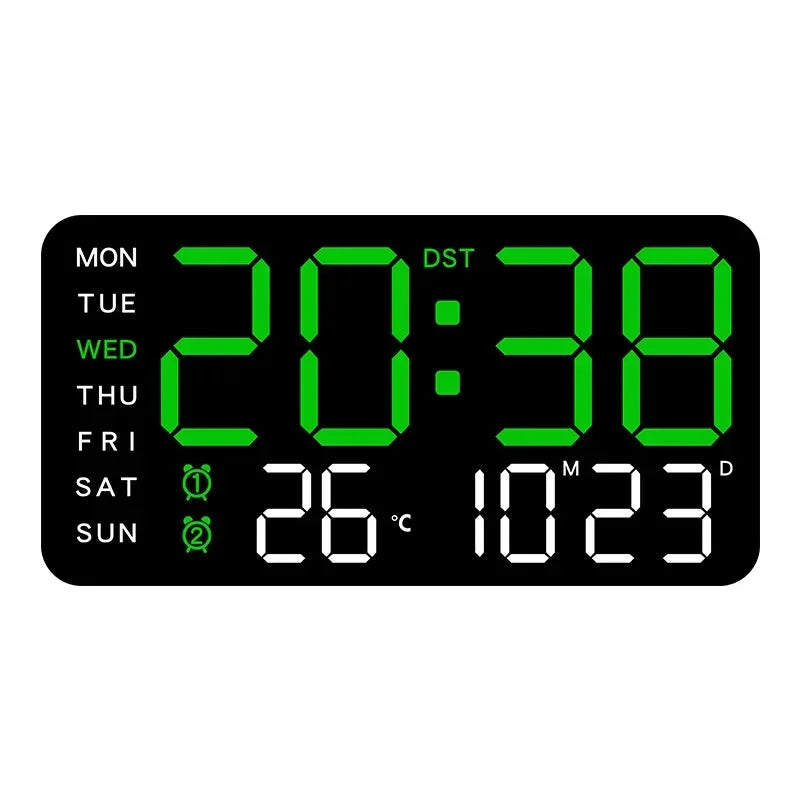 extra large digital wall clock