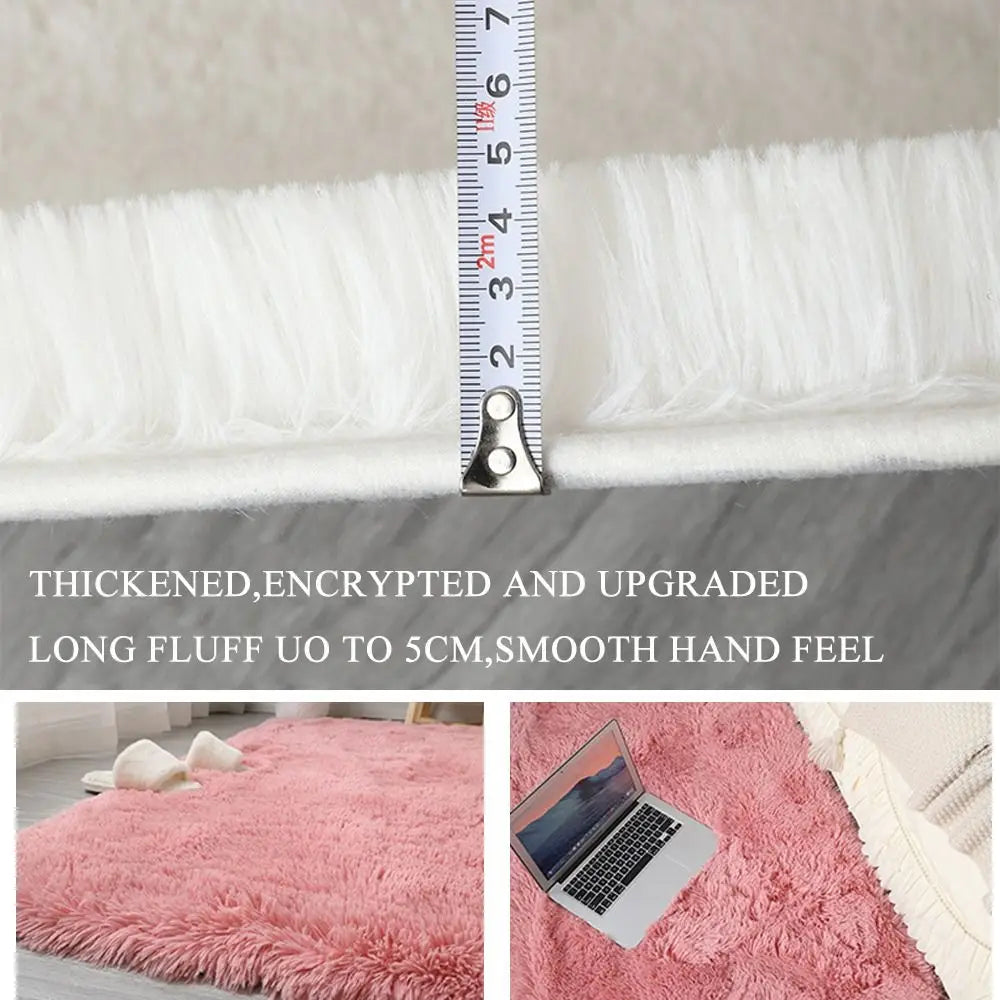 Non Slip Imitation Wool Rugs