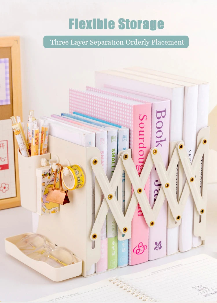 Adjustable metal book stand – desktop rack for reading and studying USA