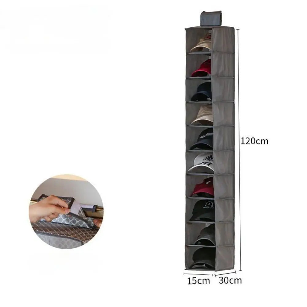 Multifunctional Foldable Hanging Closet Organizer Space Saving Storage Bag