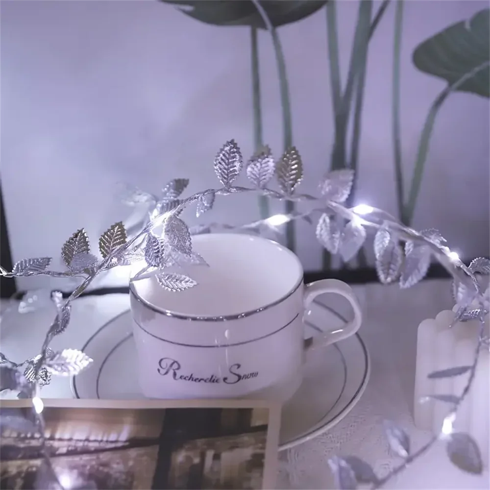 golden fairy lights for decor