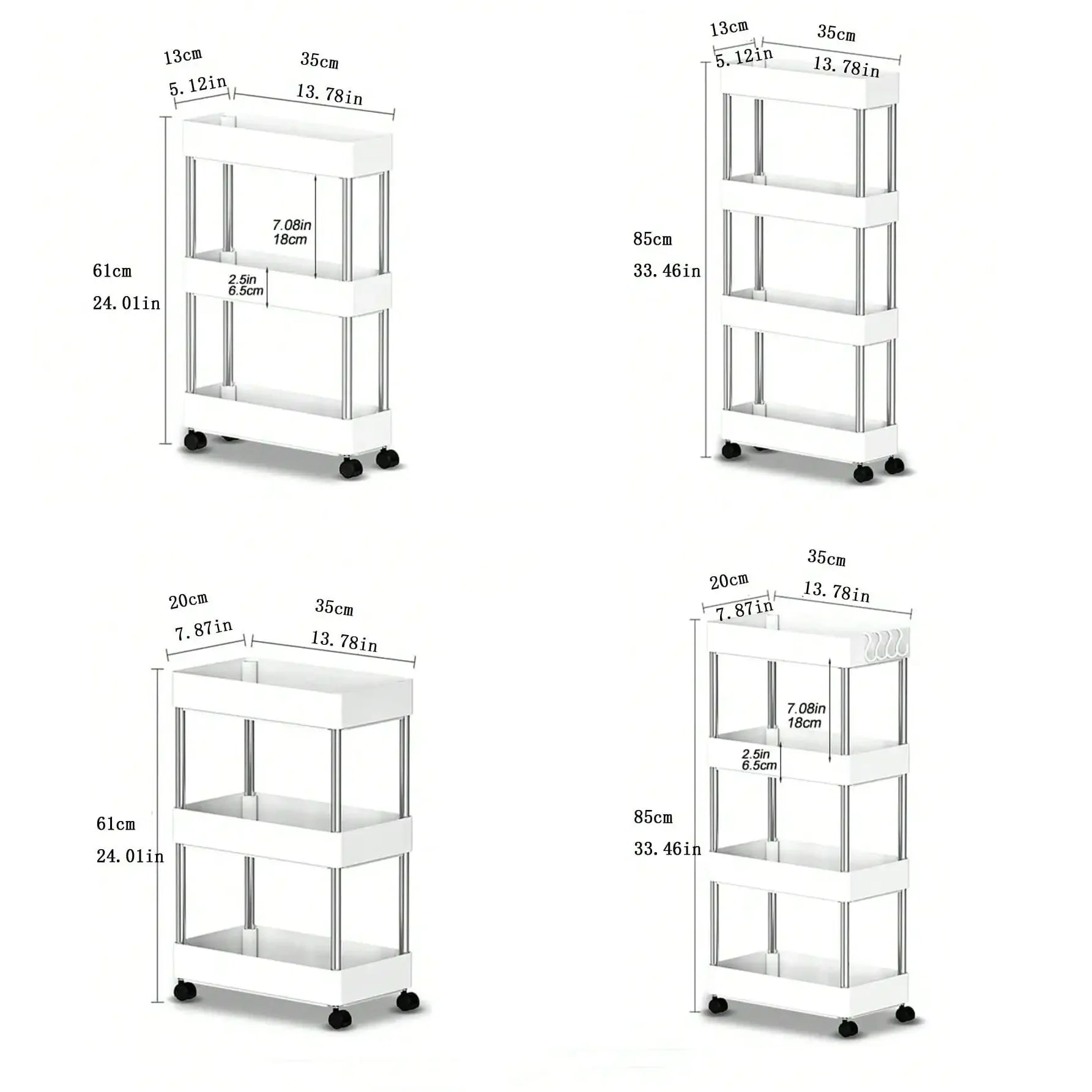 Rolling Storage Rack  