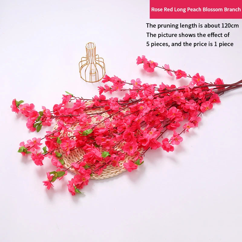 Peach blossom tree for spring and wedding floral decoration