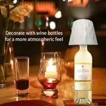 wireless LED bottle lamp for bedroom decor