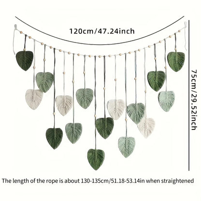 modern macrame wall art tapestry