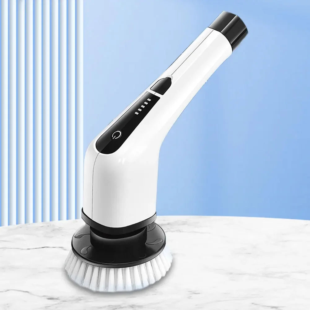 Cordless Power Scrubber Electric Spin Cleaner for Bathroom Tile Tub Cleaning
