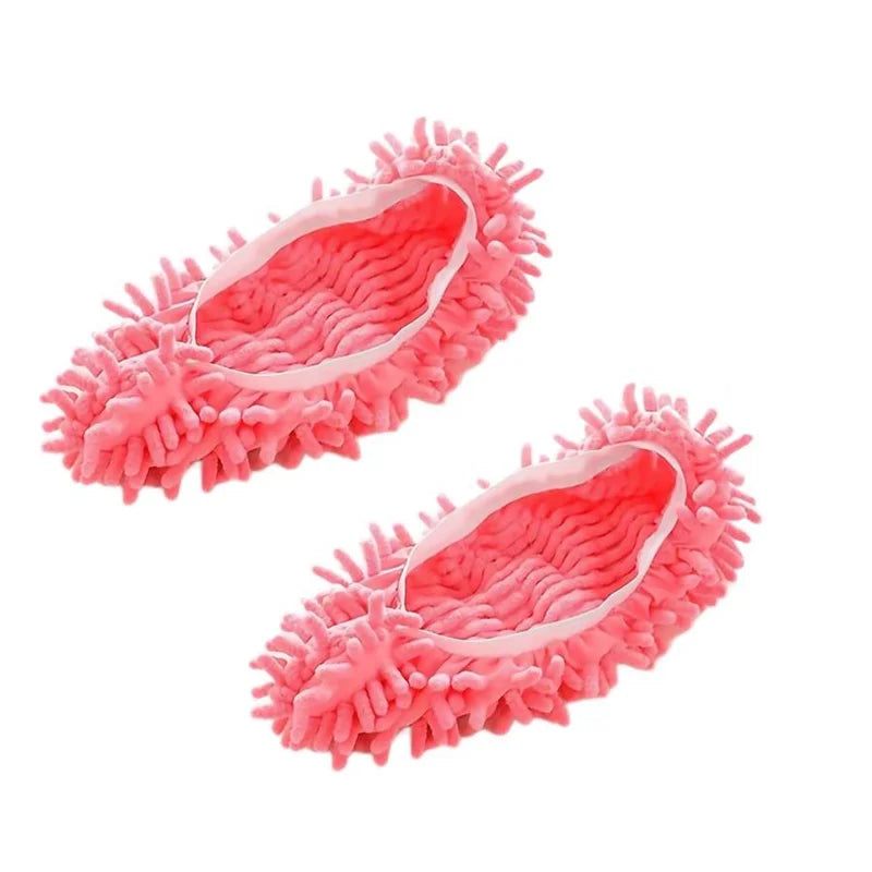 Chenille Dust Mop Slippers
