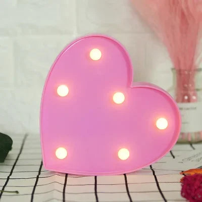 romantic gift bundle teddy bear and heart lamp