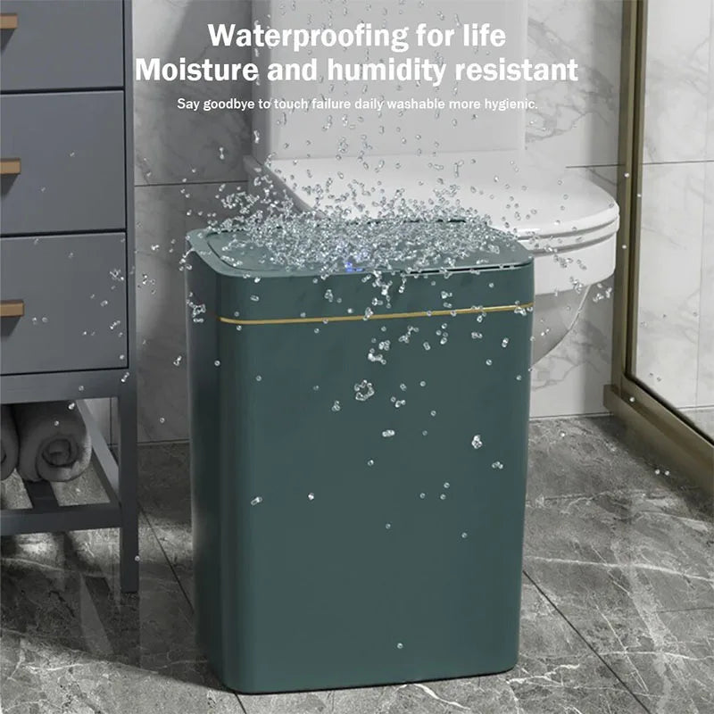 15L Smart Induction Touchless Trash Bin for Home