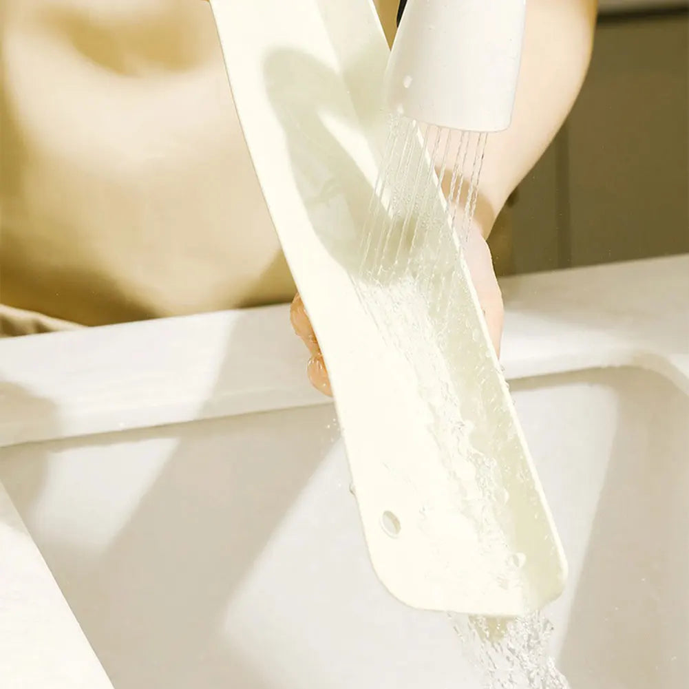 Silicone Kitchen Sink Splash Guard with Suction Cup Water Stopper Anti Splash Protector