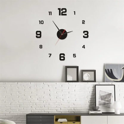 3D luminous wall clock