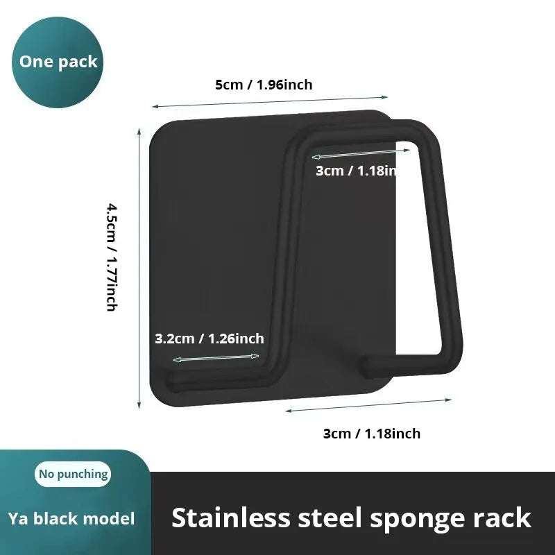 stainless steel sink sponge holder