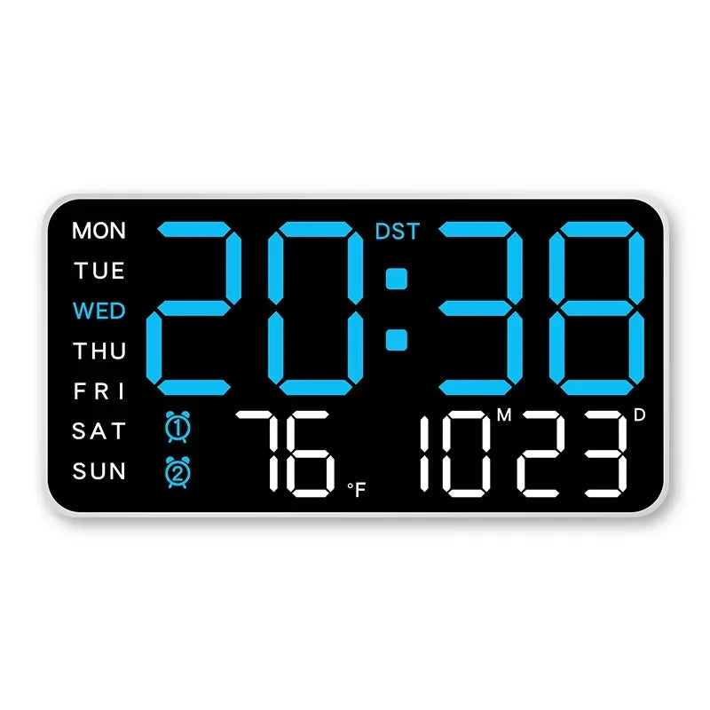 extra large digital wall clock