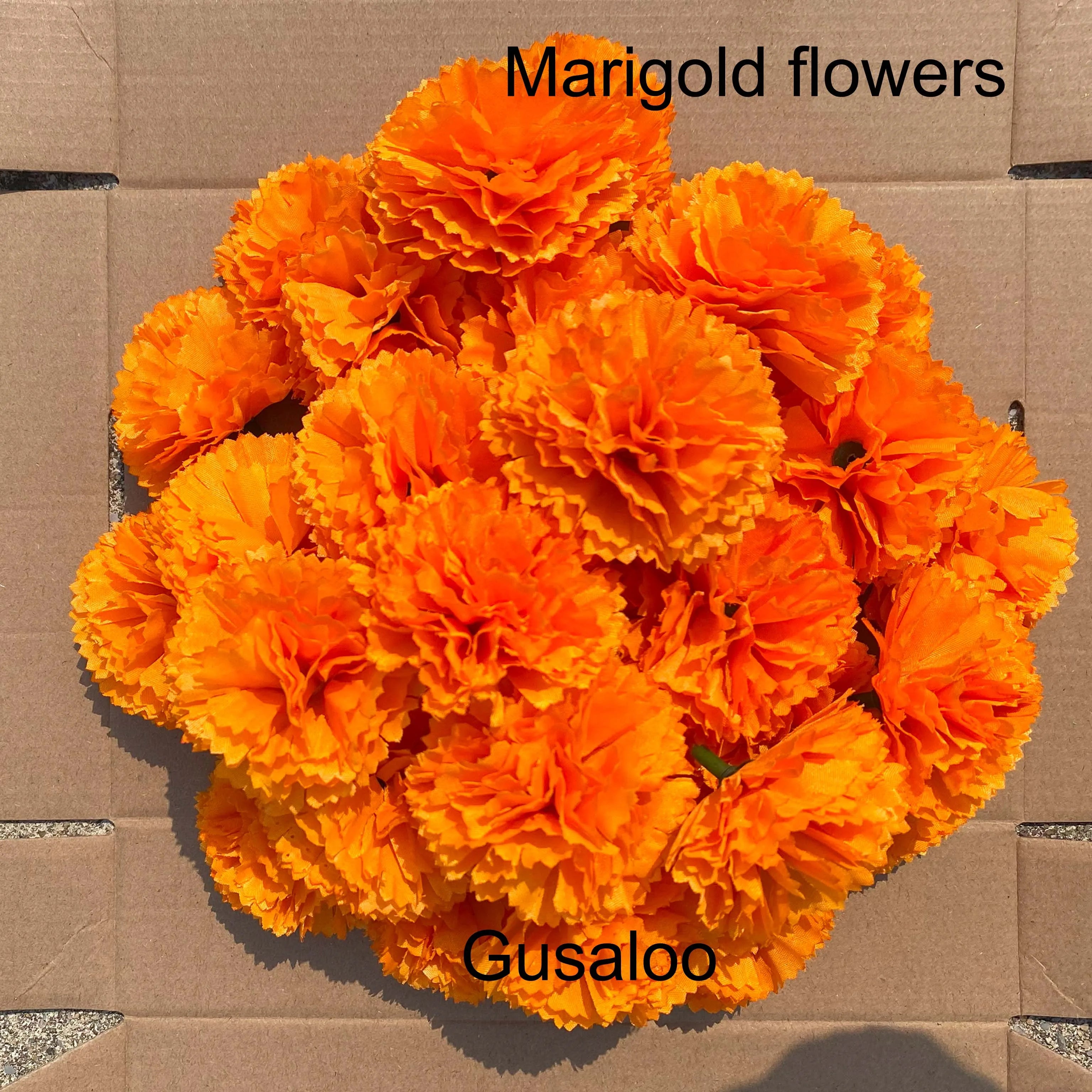 marigold flower heads bulk