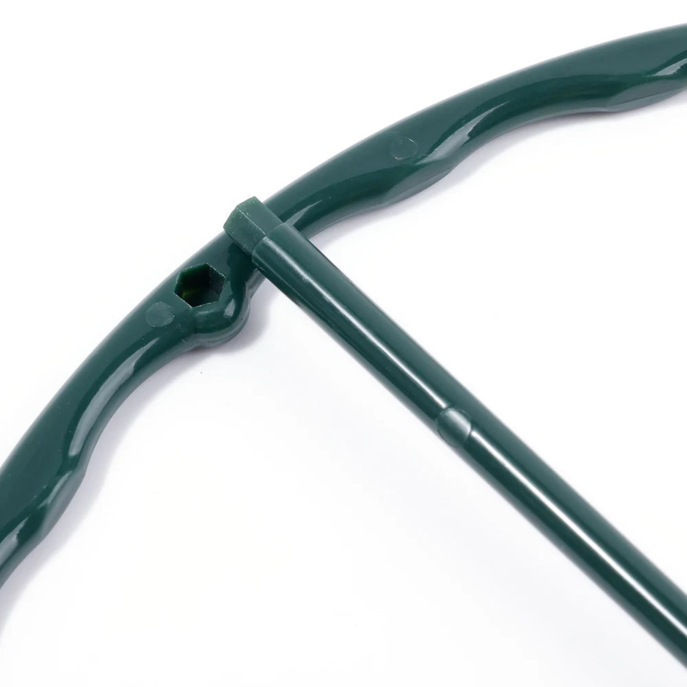 8PCS Plastic Plant Support Frame | Semicircle Vine Climbing Bracket for Indoor Plants