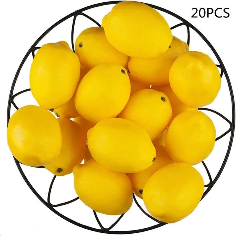 artificial lemon decor